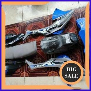 perkakas COVER BODY SET KLX150 KLX 150 KLX BF ASLI ORIGINAL COPOTAN MOTOR NORMAL TERMASUK KRAN BENSI