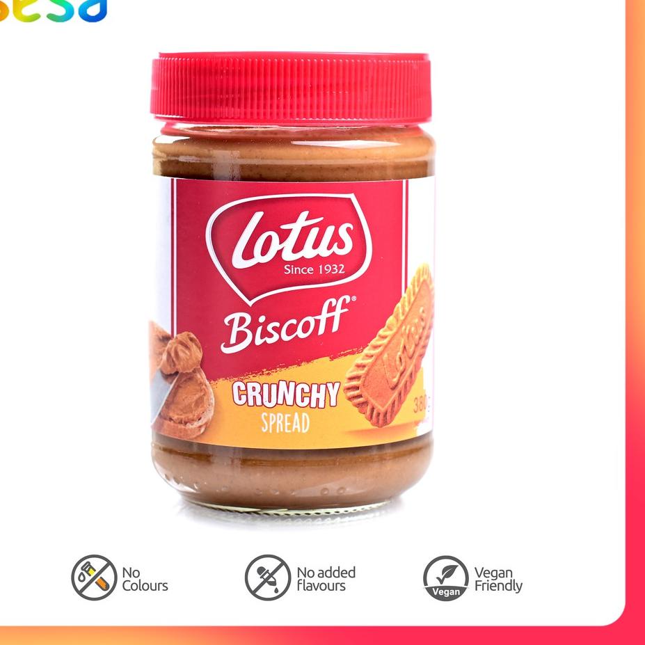 

Termurah⭐-Lotus Biscoff Crunchy Spread 380 g (Selai Karamel)