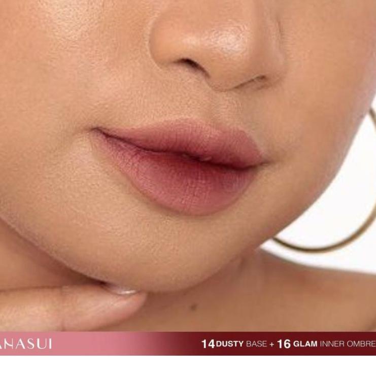 ♤ Ombre Hanasui Viral | Paket Ombre Lips Hanasui | Lipcream Boba & Mattedorable | Lipcream Ombre ➭