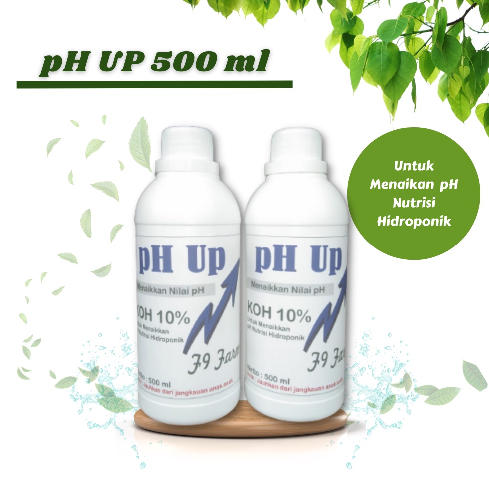 pH Up Nutrisi Hidroponik 500 ml