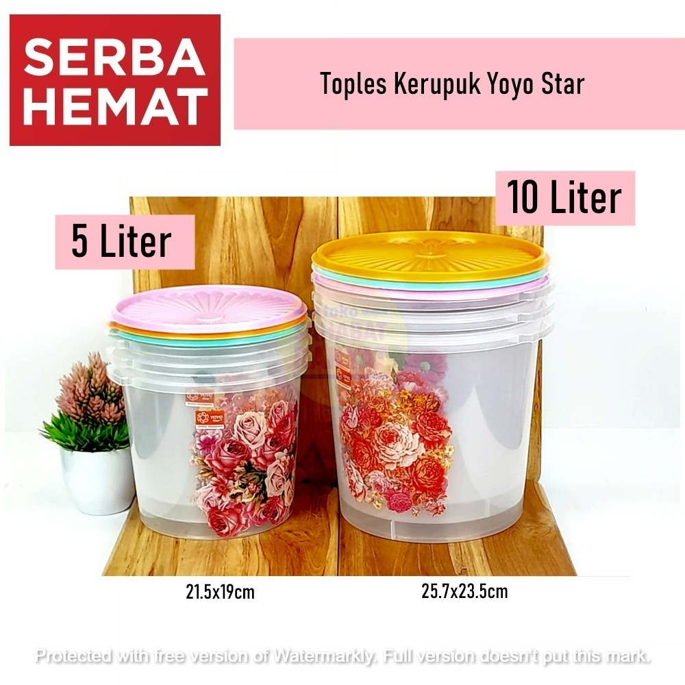 Toples Kerupuk Yoyo Star