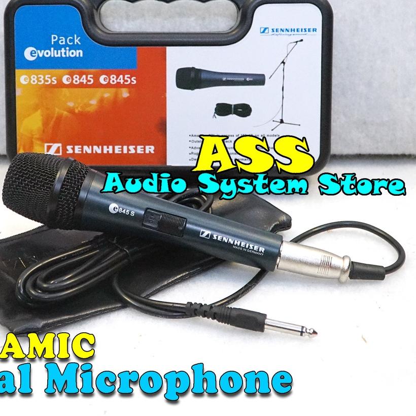 ☀ Mic Kabel E 845 Ada Saklar / Microphone Cable SENNHEISER E-835 Tanpa On-Off / Mic Dynamic E-835 E8