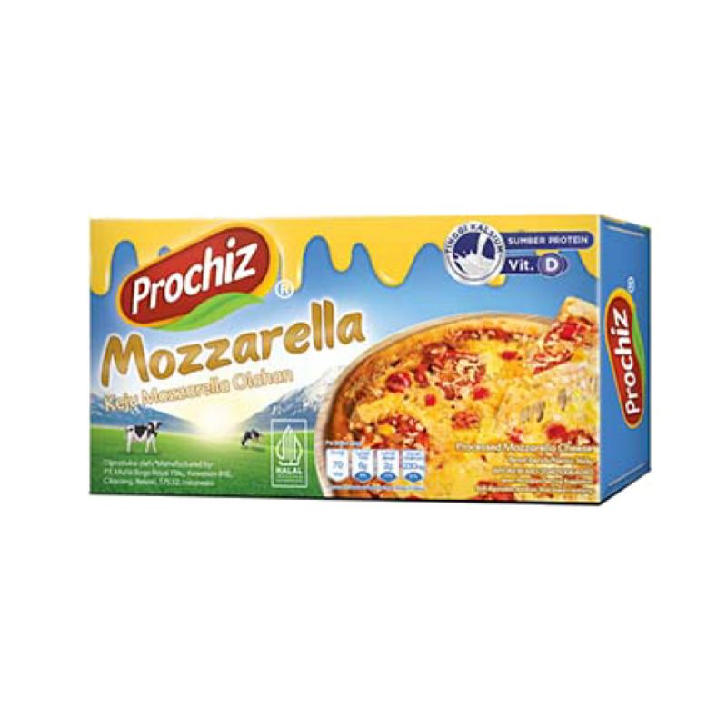 

Keju Prochiz Mozarella 160 gram isi 3 pcs