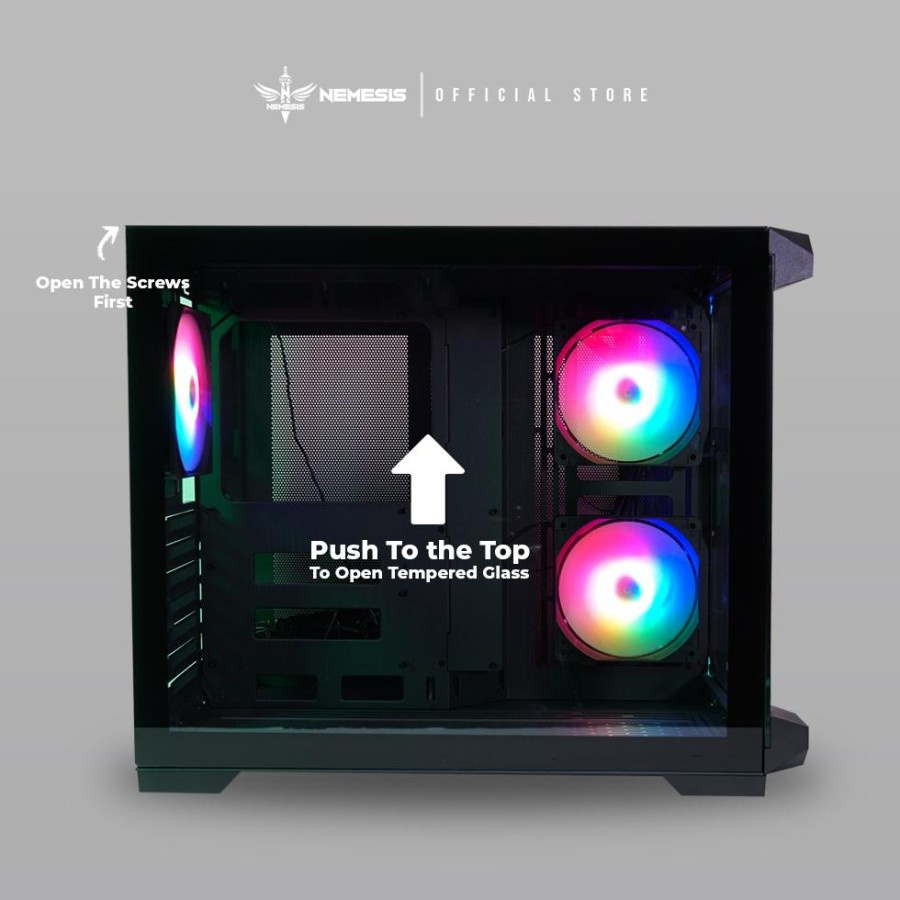 NYK Nemesis Casing Gaming T80 Rubix