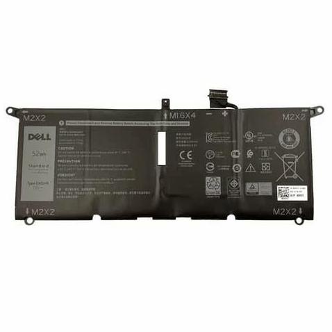 Baterai Original Dell XPS 13 9370 9380 7390 3301 DXGH8