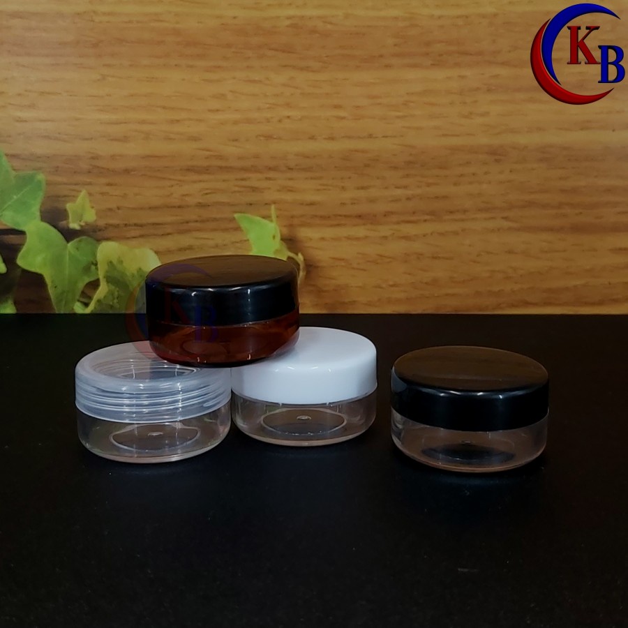 POT CREAM 10 GR ROUND / POT JAR ACRYLIC PS 10GR / POT KOSMETIK 10 GR