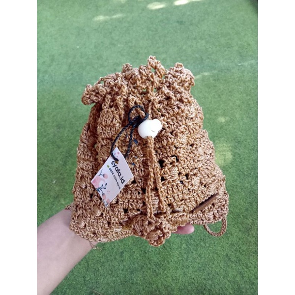 tas rajut anak ransel syafa