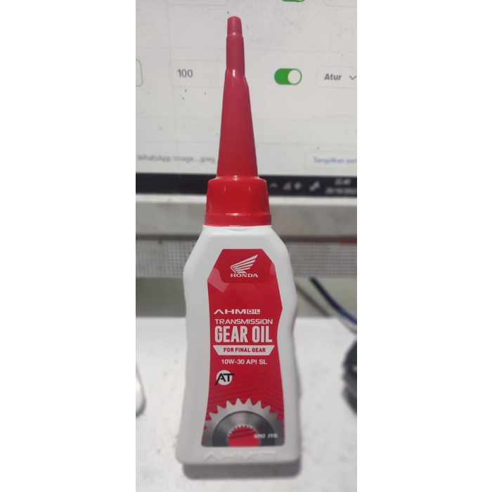 Oli Gear Gardan AHM 120 ML untuk Motor Matic Honda AHM