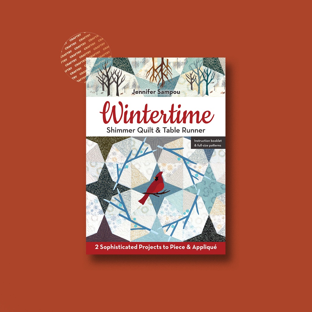 

Wintertime Shimmer Quilt & Table Runner - Jennifer Sampou