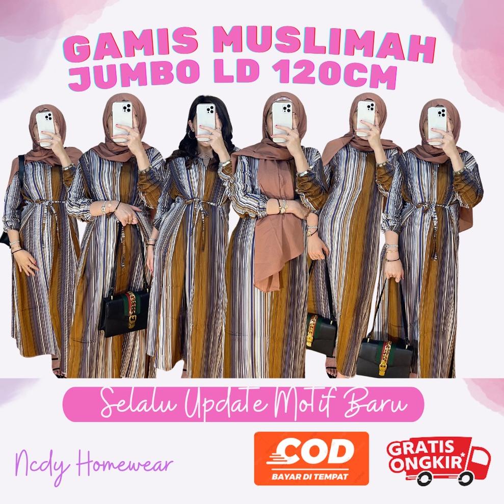 MENARIK NCDY HOMEWEAR DASTER PANJANG TANGAN PANJANG MUSLIMAH GAMIS HIJAB RAYON TERMURAH BEST SELLER 