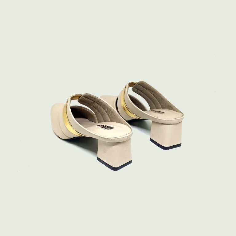 ESTELLA MULES BIG SIZE | Sepatu Sandal Wanita Ukuran Besar Jumbo Heels Bustong Pesta Formal Wedding