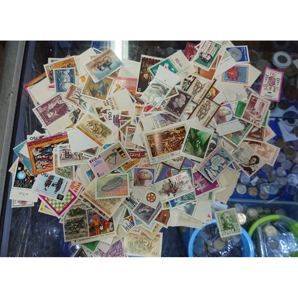

BL2463 Lot 10 Pcs Random-Mix Prangko Luar Kondisi MNH Mulus Asli Ready Instand - Samday