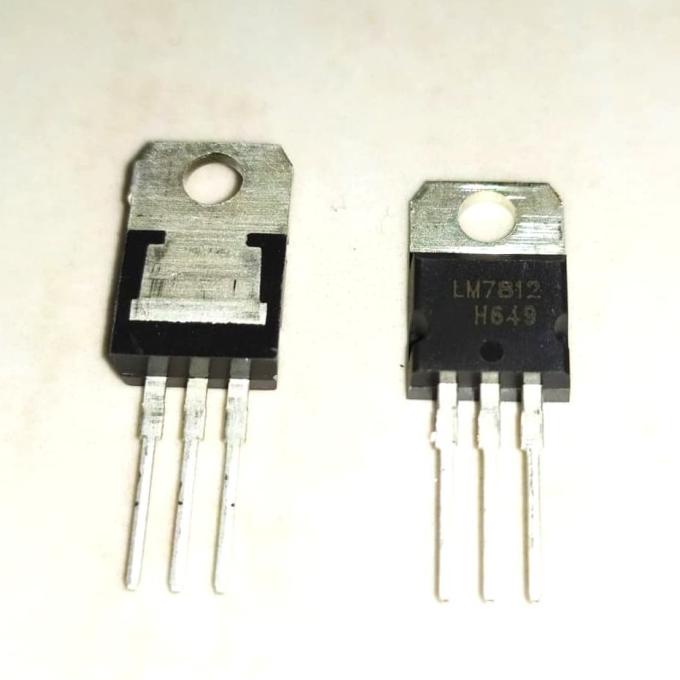 ic 7812 / L7812 / lm7812 / ic power suply regulator 7812 muri33l Kualitas Baik