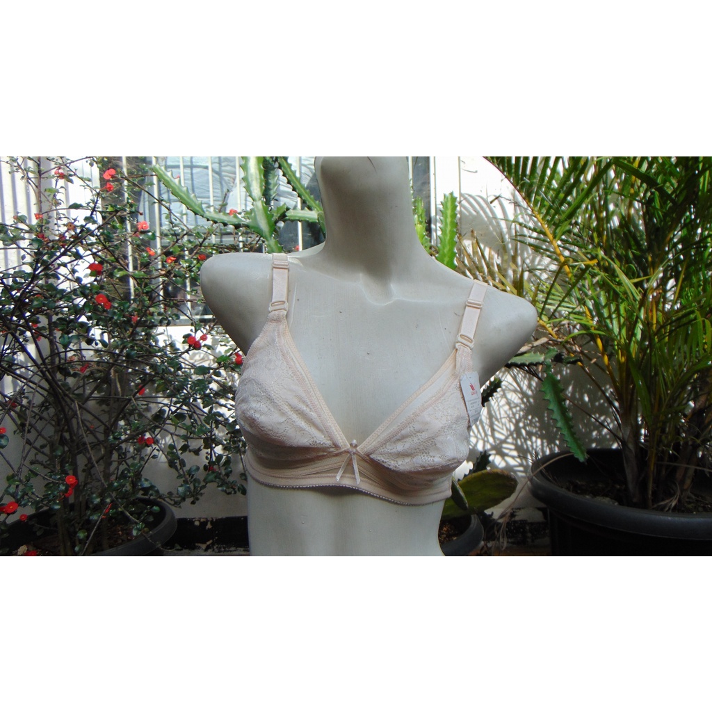 [NORMAL PRICE IDR 180.000,-] 4-STEP WACOAL 7705 BRASUI / BRA MENYUSUI / BRA TANPA BUSA TANPA KAWAT W