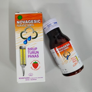 

NOVAGESIC SYRUP 60ML SIRUP PARACETAMOL OBAT DEMAM