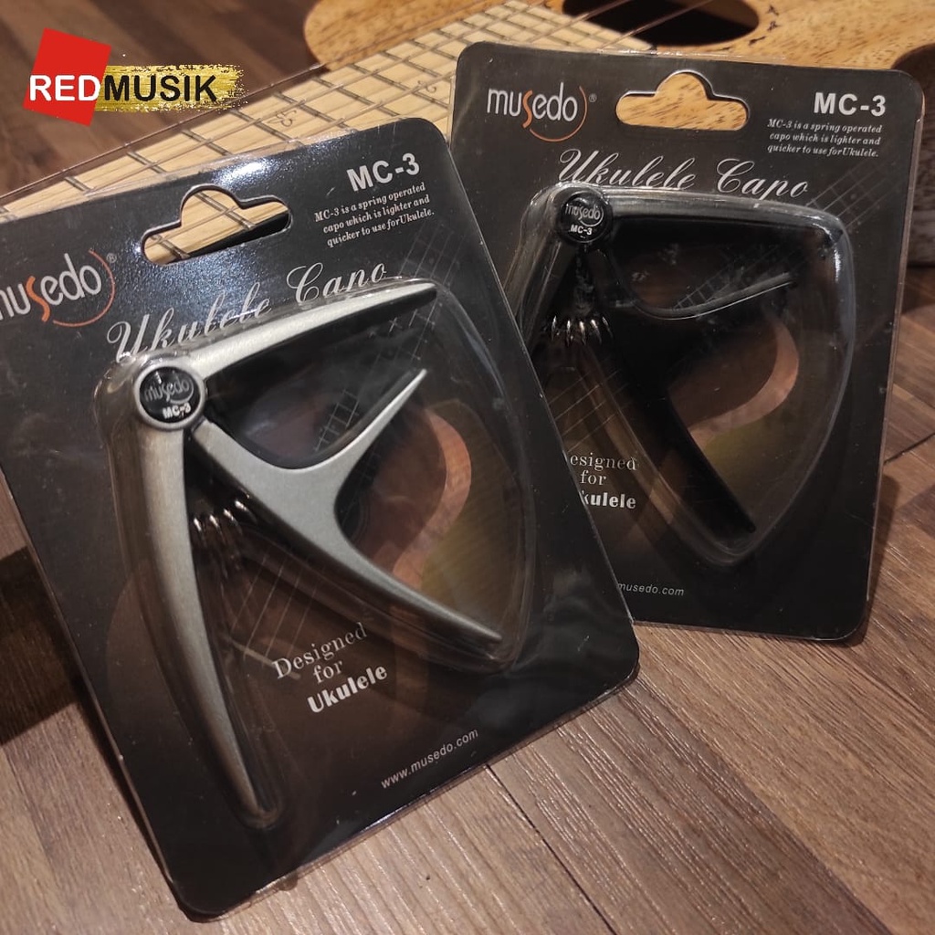 Capo Ukulele Musedo MC-3 Penjepit Ukulele MC3 MC 3