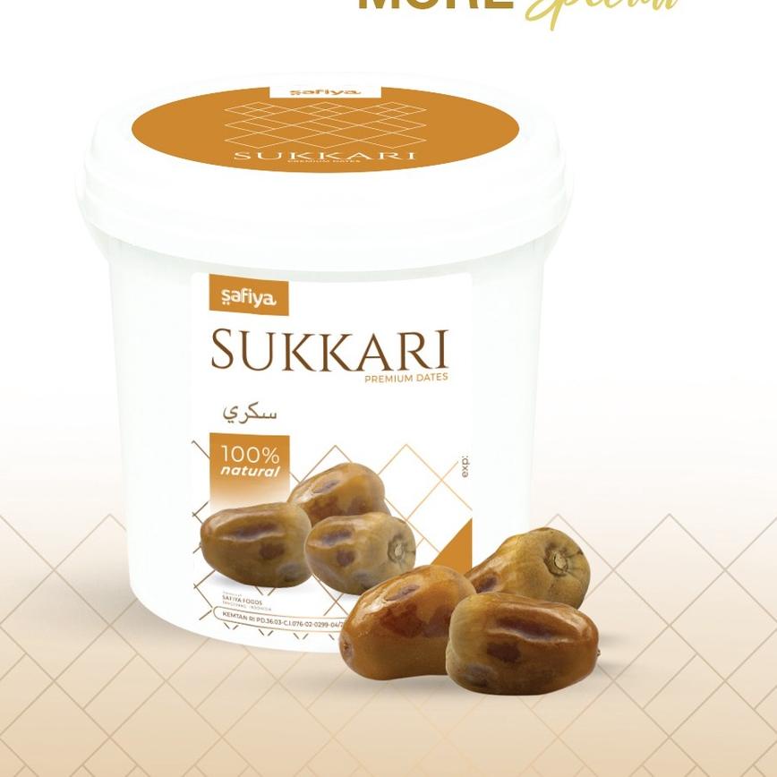 

☆ Kurma Sukari Ember Al Qassim 850 gram | Kurma Madinah High Quality ☼