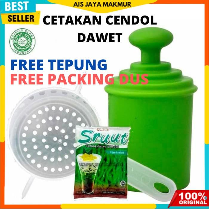 Cetakan Cendol Sruut/Dawet Free Tepung Cendol Sruut 040