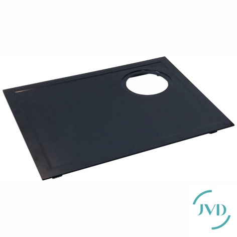 Hotel equipment Tray merk JVD / Welcome trays / Melamine trays / ZEN LINE II Main Tray with hole black