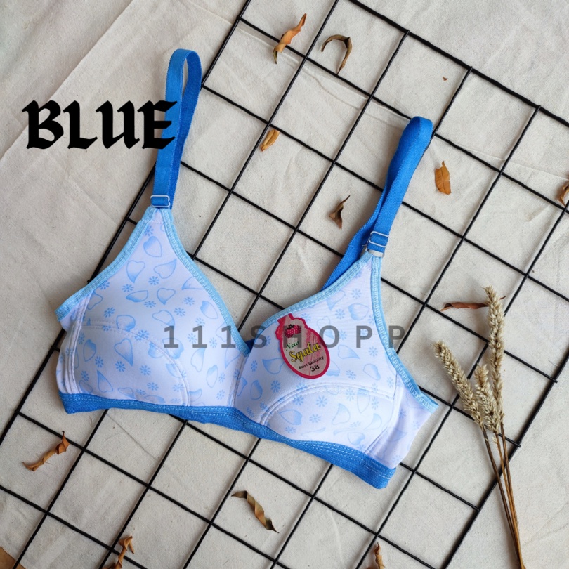 BRA BH BUSA SYALA BRA TANPA KAWAT KUTANG KATUN REMAJA MURAH SIZE 34 36 38