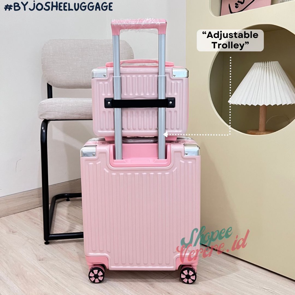 Koper Pilot RU-RI Series 18 Inch Koper Kabin Pramugari Tsa Lock