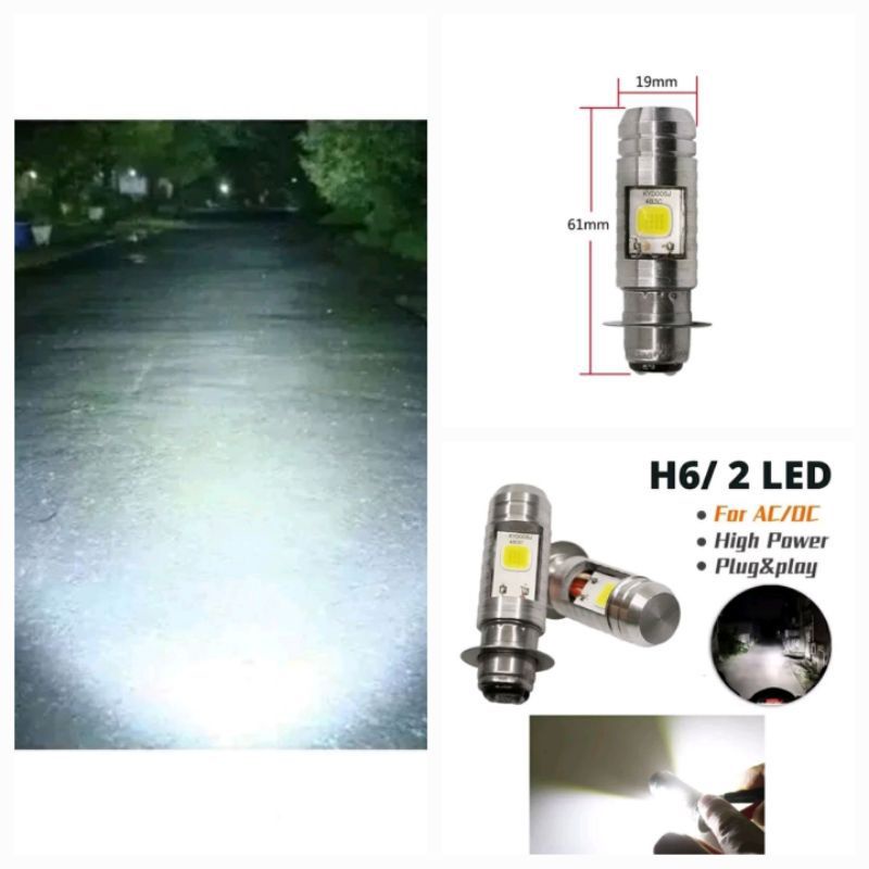 Lampu LED Motor bebek matic
