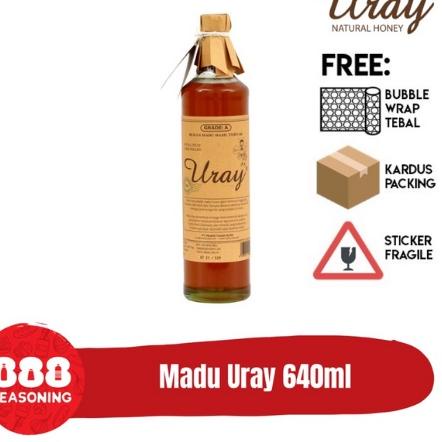 

♠ URAY (Raw Honey) 640ml/ 875g ♝