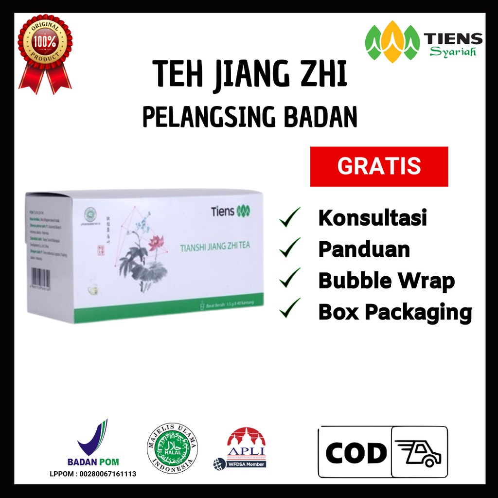 TEH JIANG ZHI - TIENS - PELANGSING TERBAIK DI DUNIA
