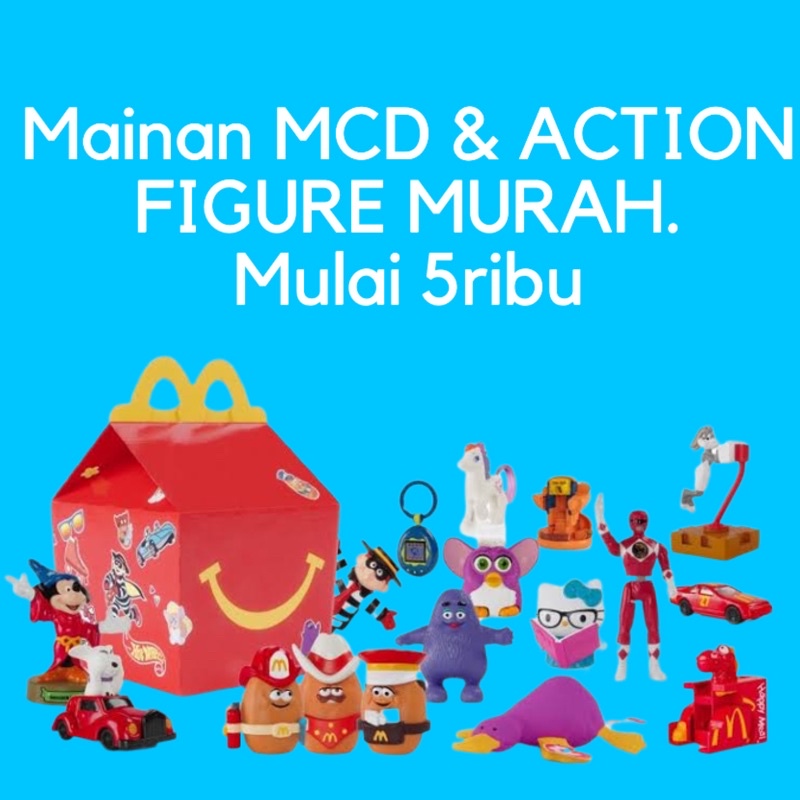 Mainan MCD / Action Figure murah. pokemon