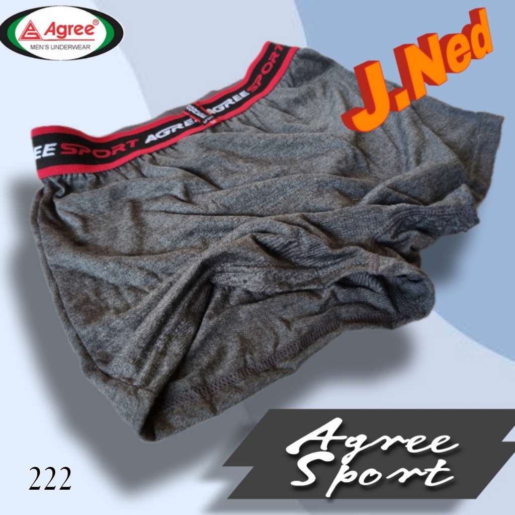 J222 (hrg satuan) CELANA DALAM BOXER PRIA AGREE CD BOXER PRIA CELANA DALAM PRIA BOXER