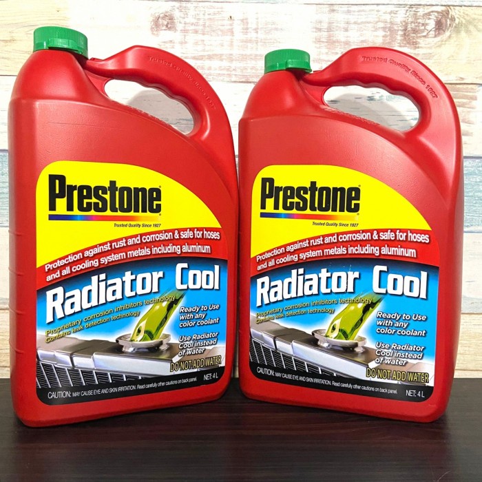 PRESTONE AIR RADIATOR COOLANT 4 LITER