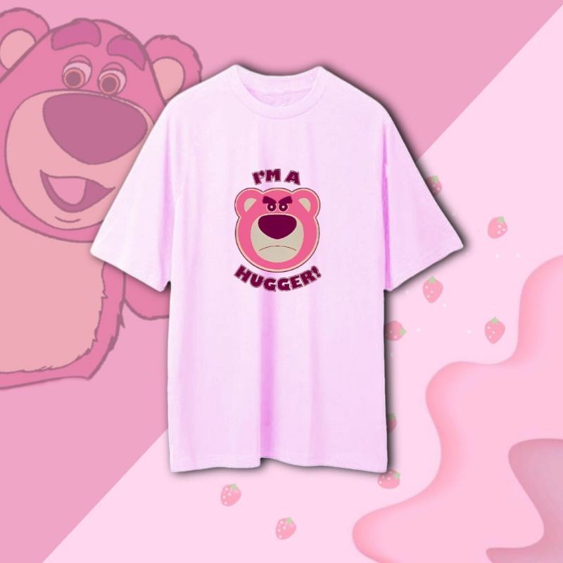 T-SHIRT LOT SO IM A HUGGER/KAOS KATUN PREMIUM LOTSO HUGGER