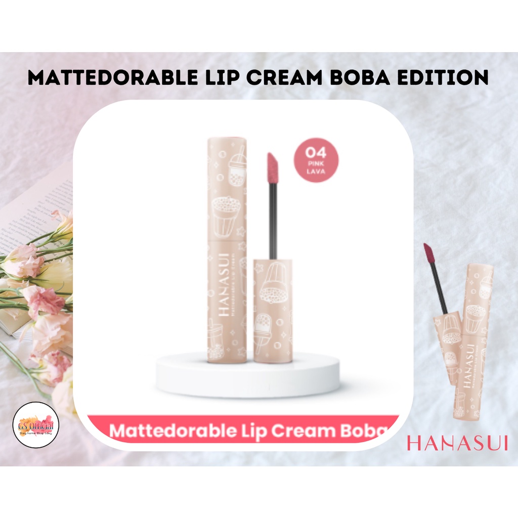 HANASUI LIP CREAM BOBA 4 GR