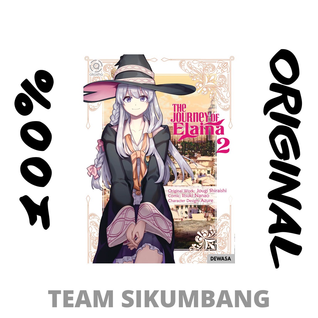 KOMIK AKASHA : The Journey of Elaina 02 by Jougi Shiraishi