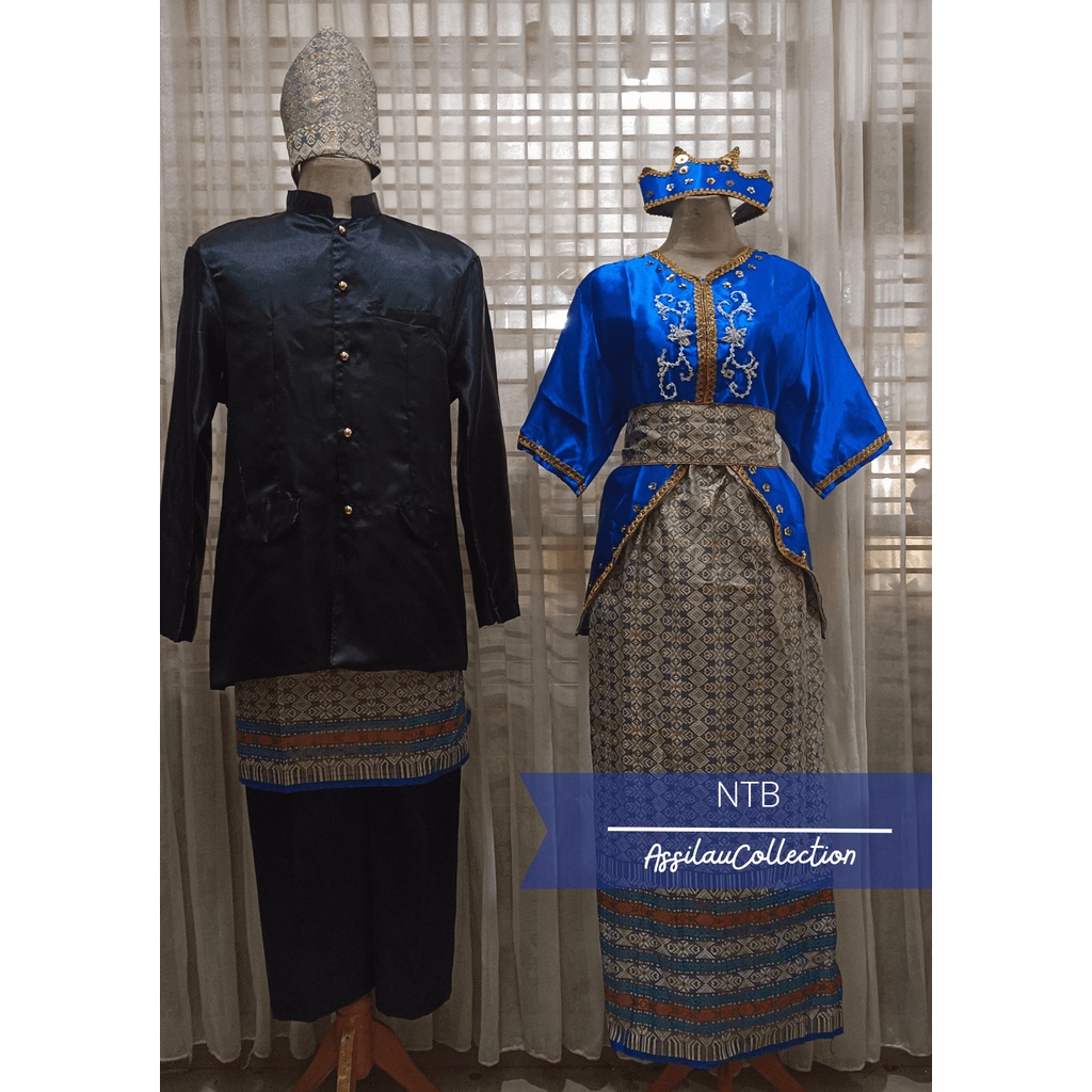 Baju Adat Dewasa NTB Satuan (Laki/Cewek)