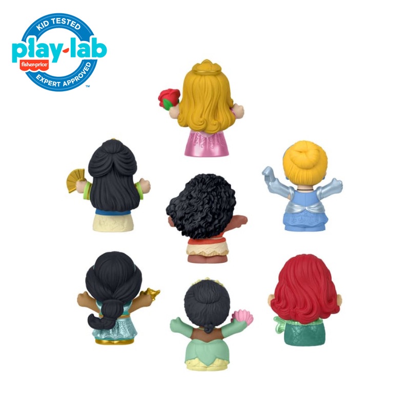 Fisher Price Little People Disney Princess 7 Figures - Mainan Boneka Anak Perempuan