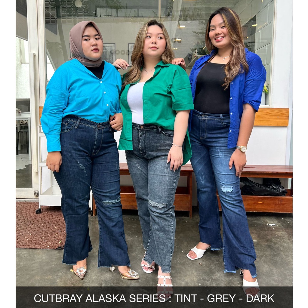 CELANA JEANS WANITA CUTBRAY ALASKA