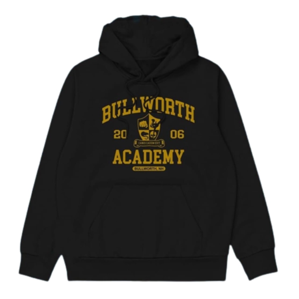 GALERI JAKET - Jaket Hoodie Bully Bullworth Academy - Sweater Hoodie Pria Bullworth Basic Maron Premium Bahan Tebal Gramasi 280