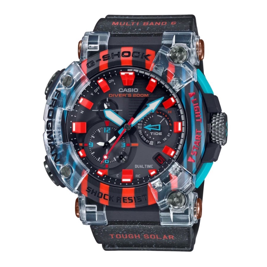 Casio G-Shock Frogman GWF-A1000APF-1A x Poison Dart Frog 30th