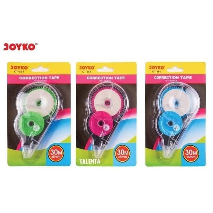 

LUSINTipeX Correction Pen Tape Kertas - Joyko CT-564!