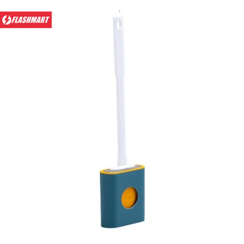 Flashmart MUDU Sikat Toilet WC Brush with Quick Drying Holder Base - KT-909