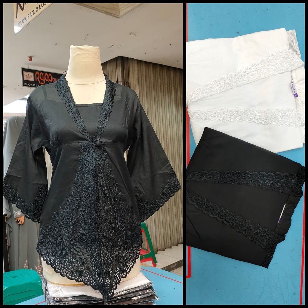 BLUS KEBAYA ENCIM BORDIR SENADA KATUN JEPANG TOYOBO PREMIUM // ATASAN BLUS KEBAYA // KEBAYA ENCIM MO