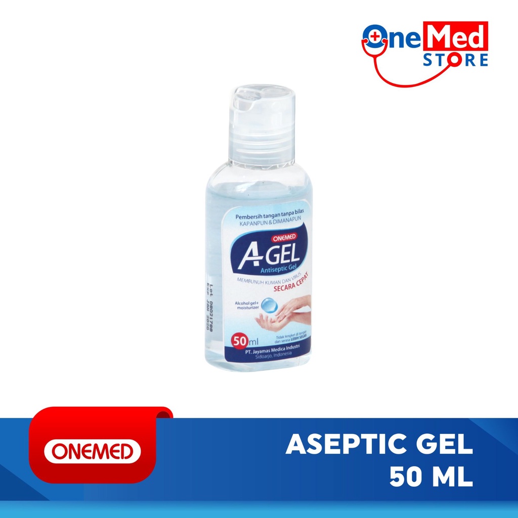 Aseptic Gel Hand Sanitizer 50ml OneMed