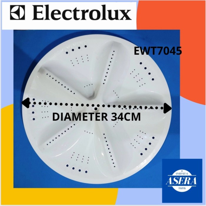 PULSATOR MESIN CUCI ELECTROLUX EWT704S