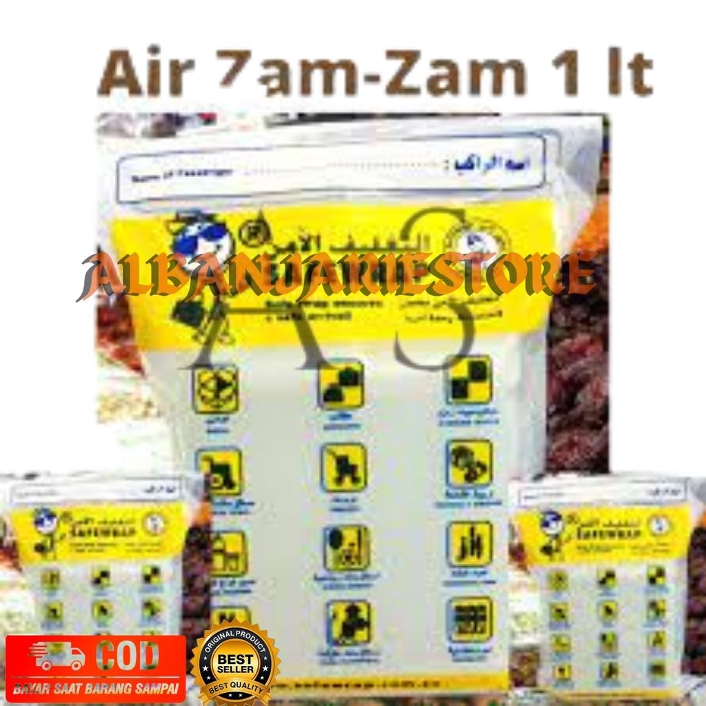 

TERMURAH AIR ZAM ZAM 1 LITER/AIR ZAM ZAM MURNI 1 LITER