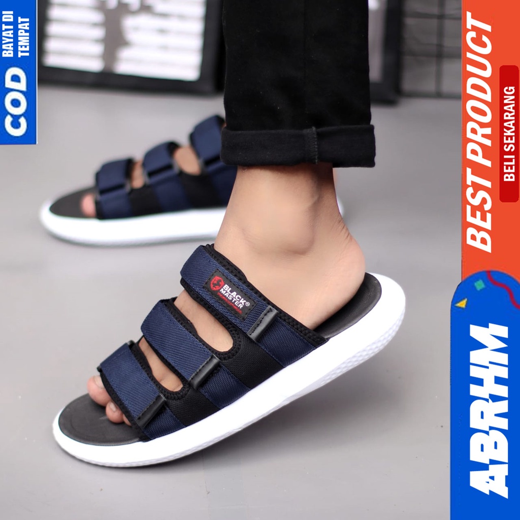 Sandal Slide Pria Sendal Selop Pria Distro Original Abraham Nusa