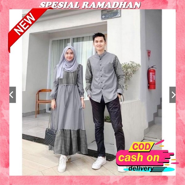 Couple Pasangan Lubi Equality Baju Pasangan Suami Istri Terbaru 2023 Baju Seragam Keluarga Lebaran C