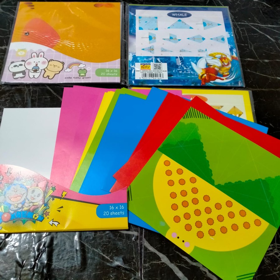 

kertas Lipat/ Kertas Origami Kertas Lipat murah 14x14 16x16