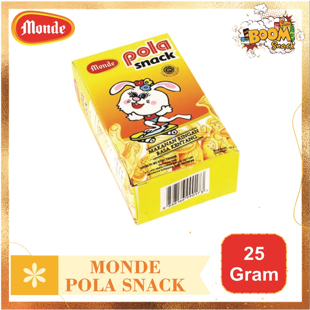 Monde Pola Snack Kemasan 25 Gram