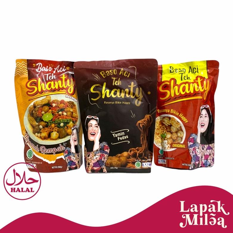 

5.5 HARGA GROSIR Baso Aci Teh Shanty Original | Yamin Shanty | Nyemek Rempah 200 Gram
